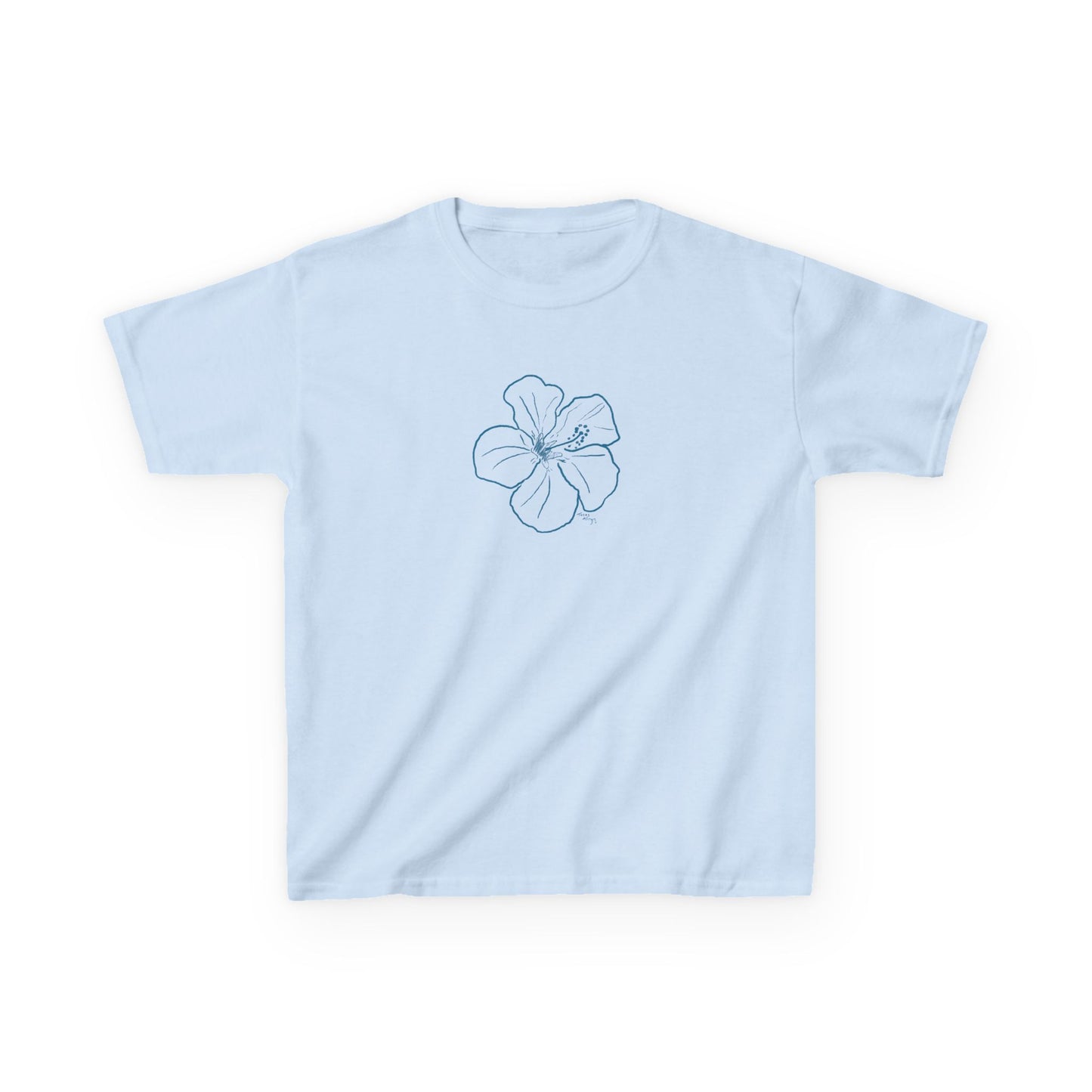 Hibiscus Baby Tee
