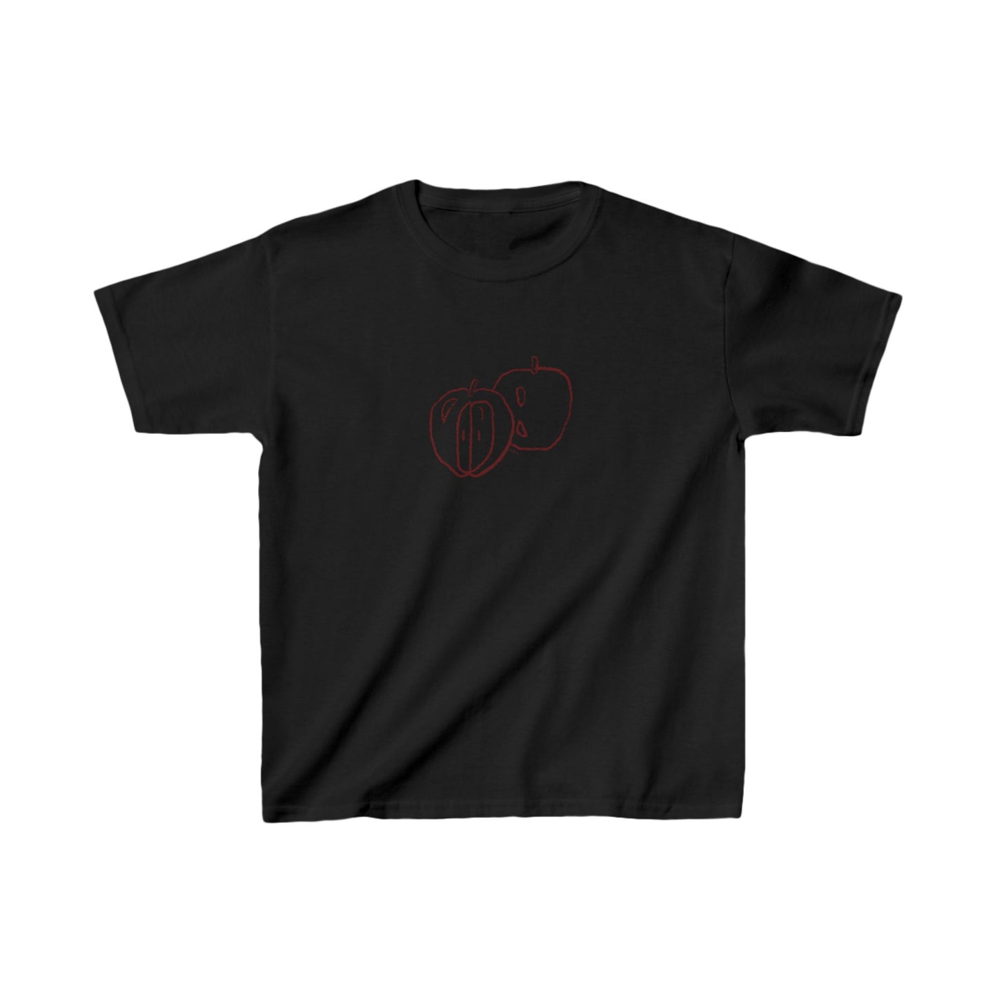 Red Apple Baby Tee