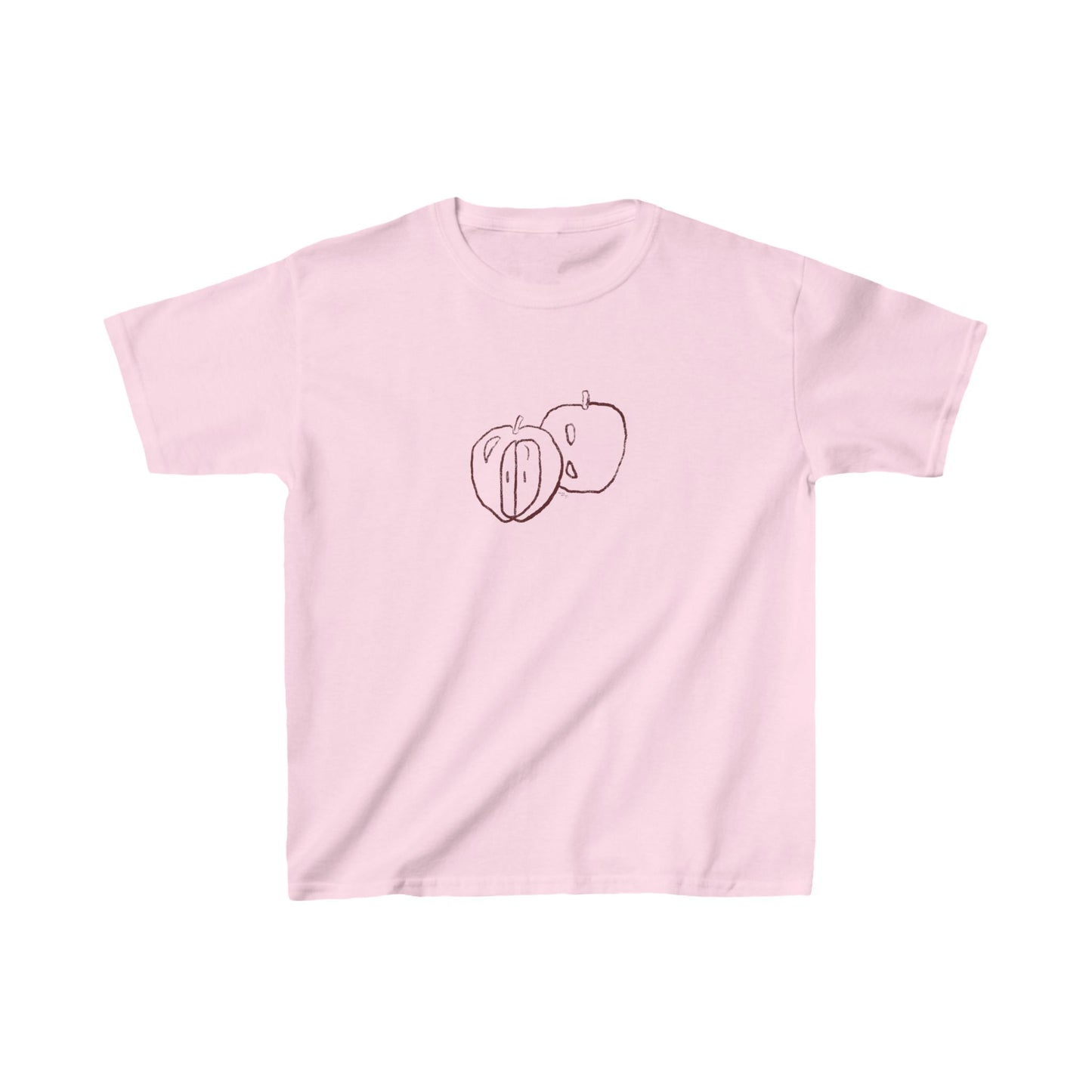 Red Apple Baby Tee
