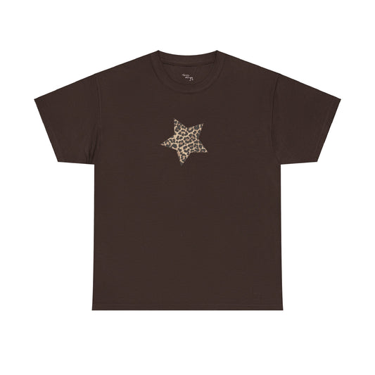 Leopard Star Tee